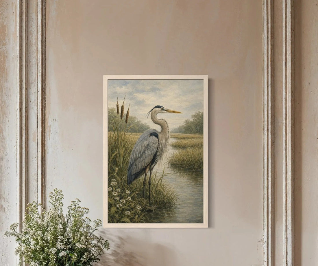 The Great Blue Heron: Sentinel of the Lowcountry