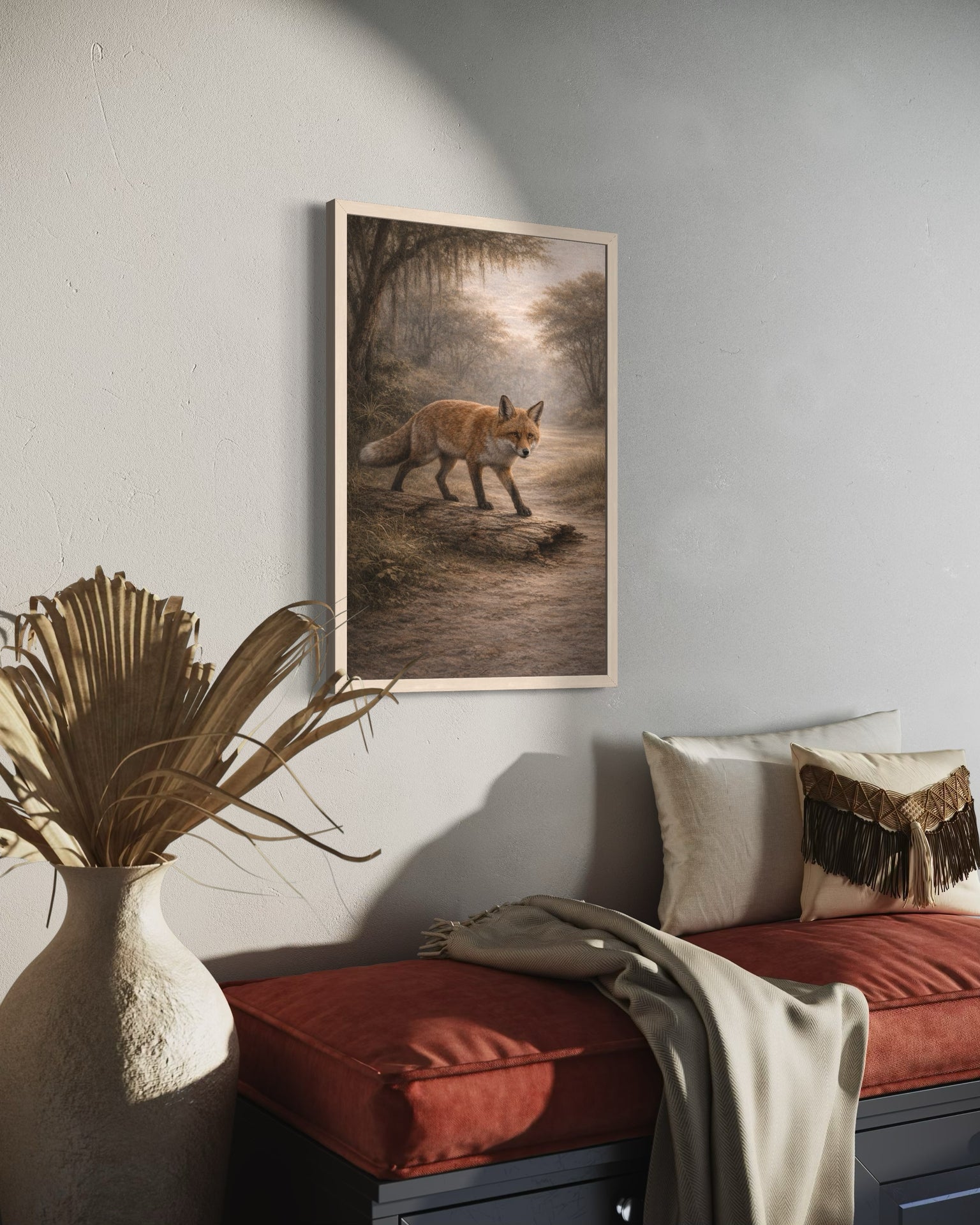 Red Fox Print | Lowcountry Naturalist Wildlife Wall Art