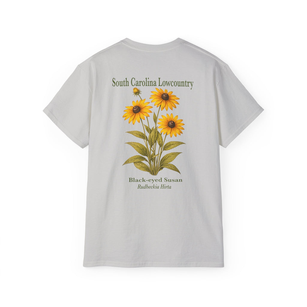 Black-Eyed Susan Botanical T-Shirt | Floral Nature Graphic Tee