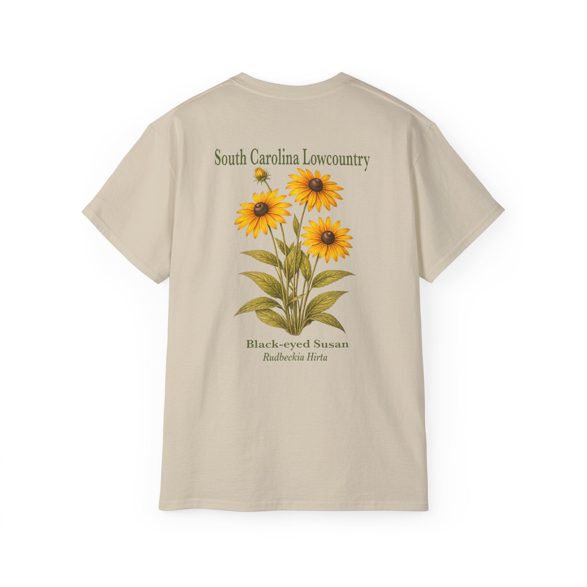 Black-Eyed Susan Botanical T-Shirt | Floral Nature Graphic Tee