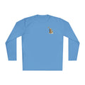 Palmetto Lowco Mercantile | Blue Crab Shirt | Bluffton SC Lowcountry | Graphic Long Sleeve Performance Tee