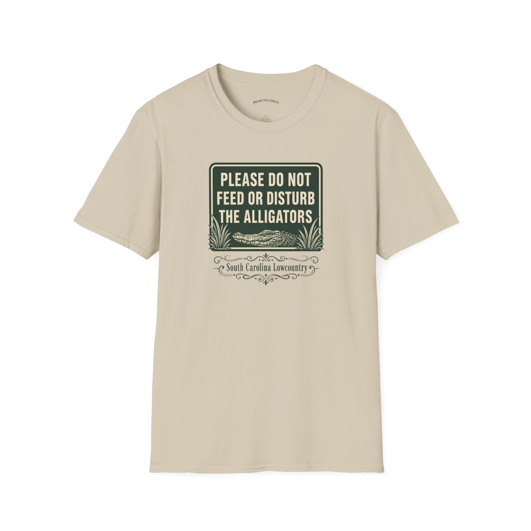 Lowcountry Alligator Graphic T-Shirt | Palmetto Lowco Wildlife Tee