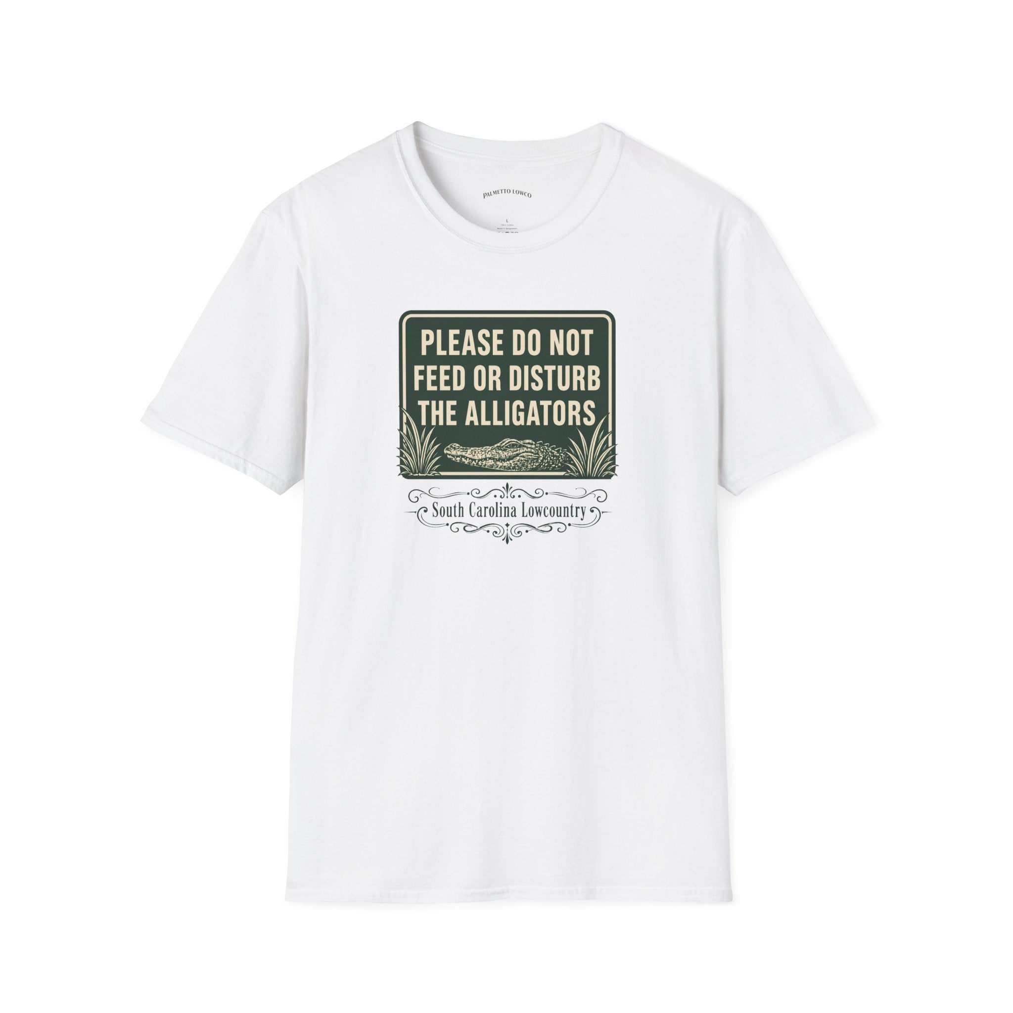 Lowcountry Alligator Graphic T-Shirt | Palmetto Lowco Wildlife Tee