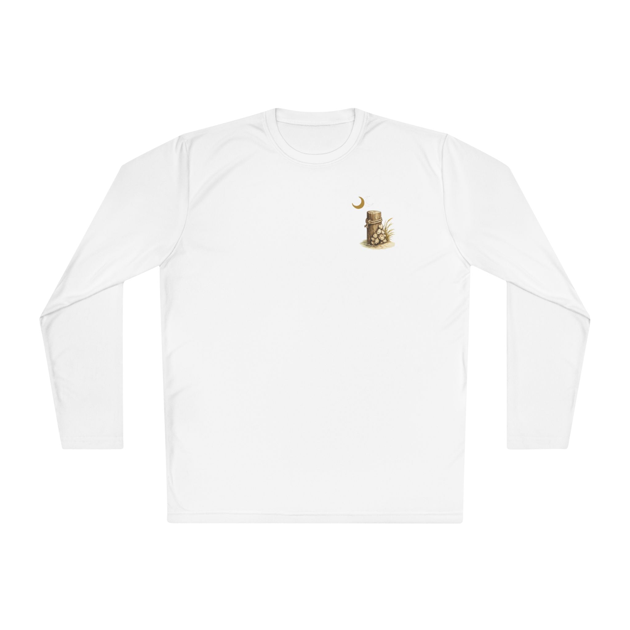 Palmetto Lowco Mercantile | Blue Crab Shirt | Bluffton SC Lowcountry | Graphic Long Sleeve Performance Tee