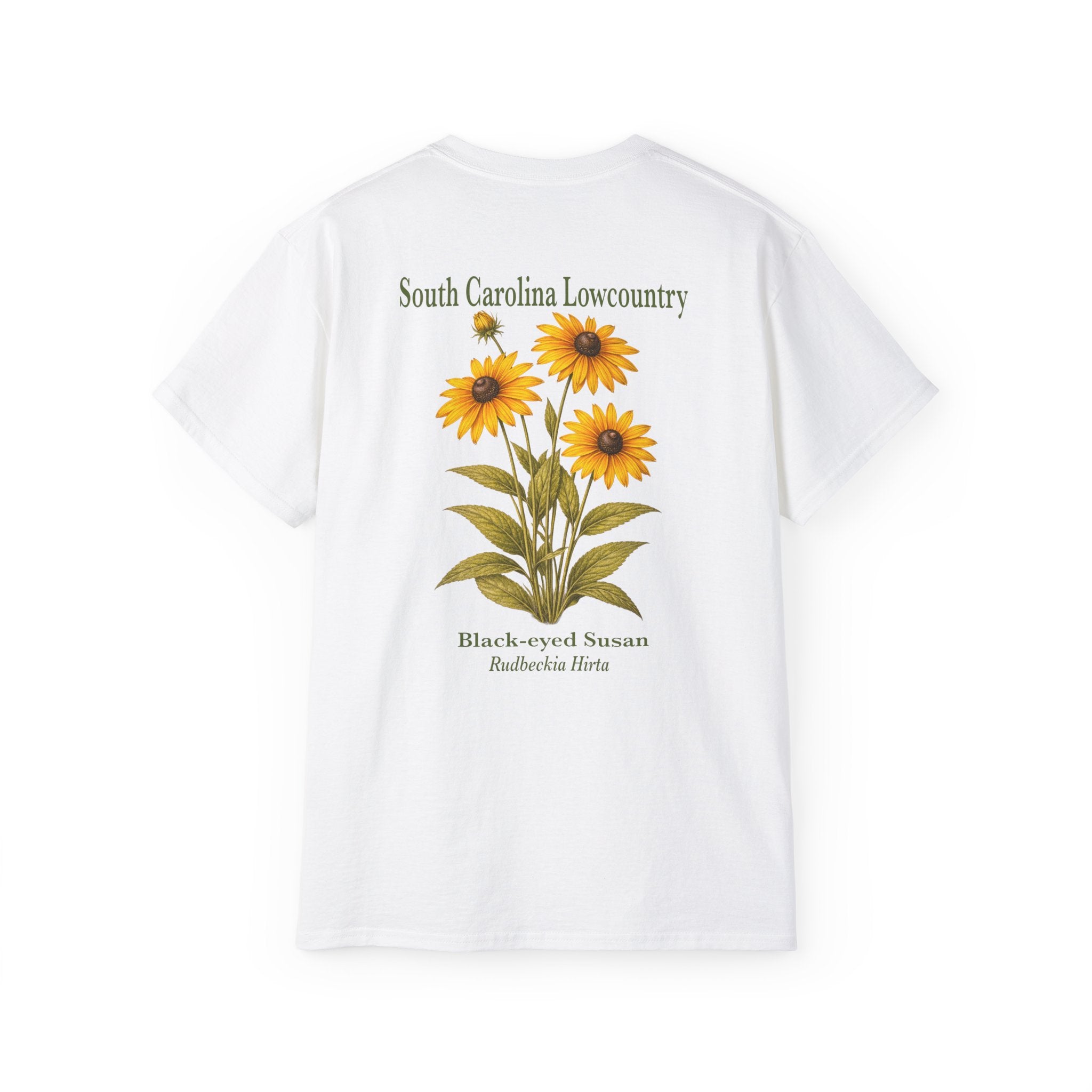 Black-Eyed Susan Botanical T-Shirt | Floral Nature Graphic Tee