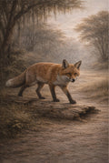 Red Fox Print | Lowcountry Naturalist Wildlife Wall Art