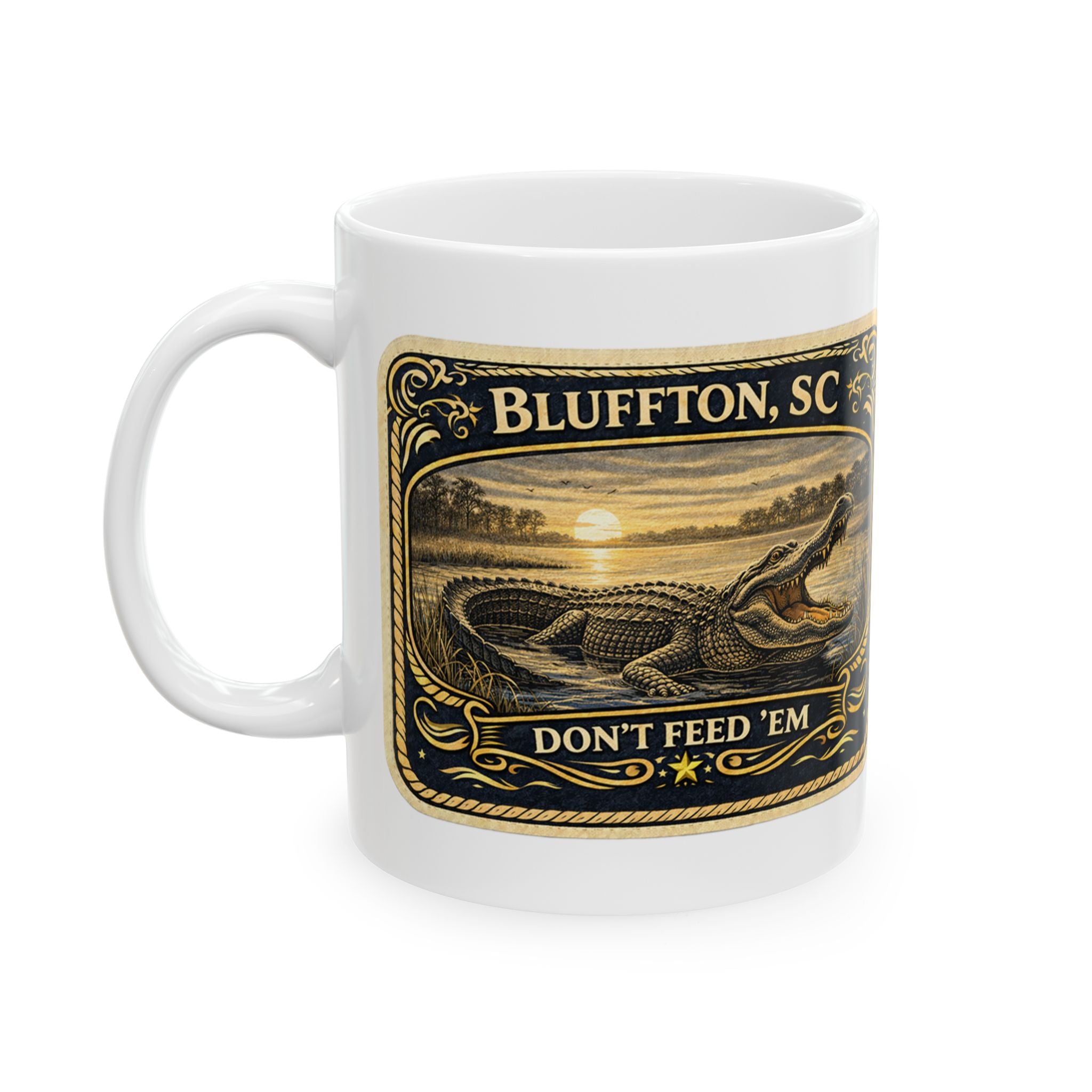 Alligator Ceramic Mug — 11oz & 15oz