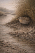 Clapper Rail Wall Art | Lowcountry Marsh Bird Print