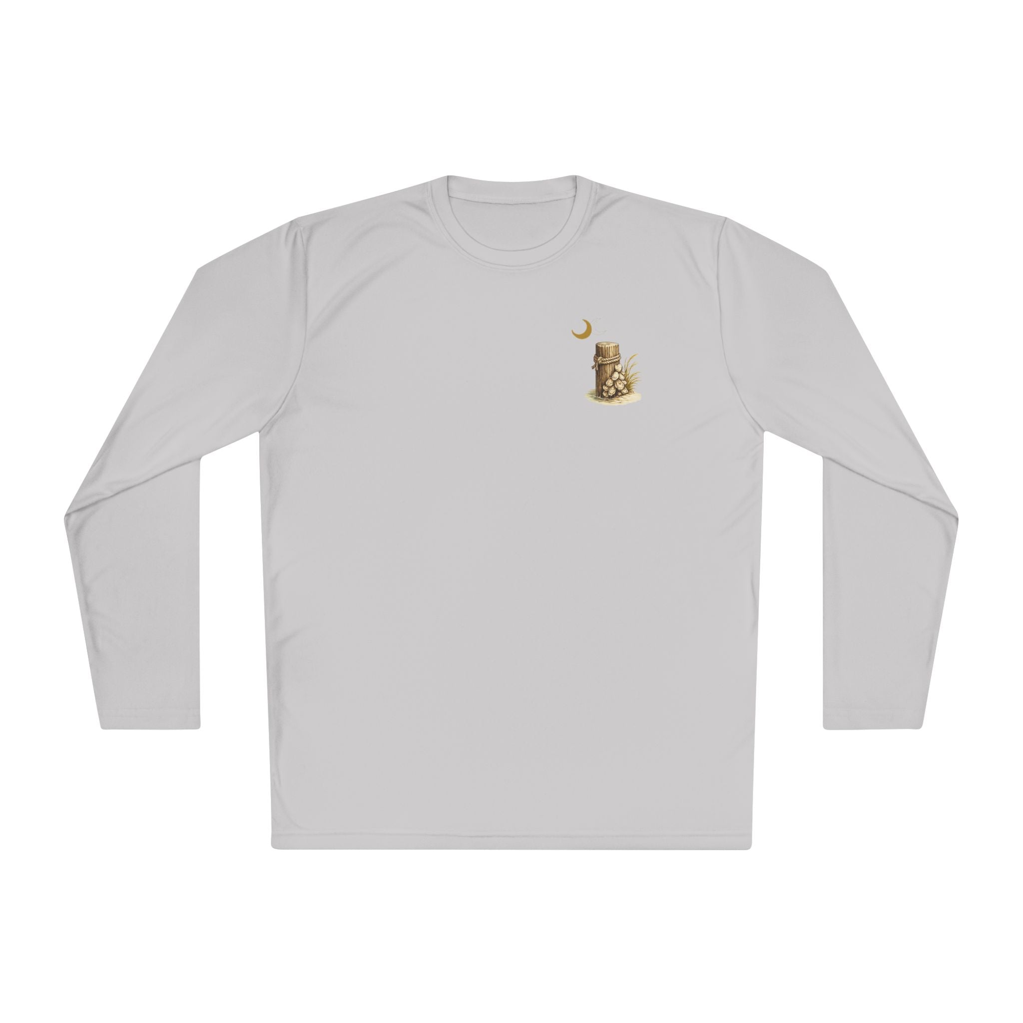 Palmetto Lowco Mercantile | Blue Crab Shirt | Bluffton SC Lowcountry | Graphic Long Sleeve Performance Tee