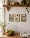 Wings Among Wildflowers | 4x6 Lowcountry Pollinator Trio